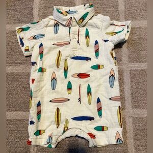 Hanna Andersson Multicolor Baby Romper